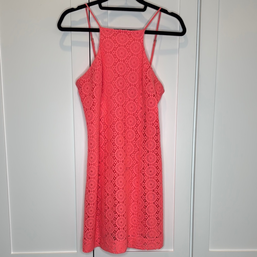 Lilly Pulitzer Costello Halter Lace Dress